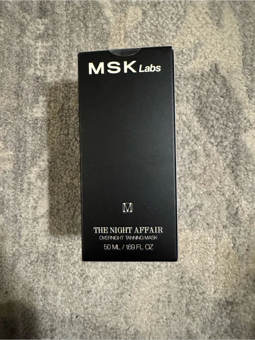 MSK Labs The Night Affair Overnight Tanning Mask - NWT